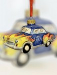 Елочная игрушка "Автомобиль" (цветная с золотом), 0,05 л, ШФ-053С