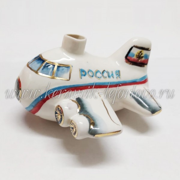 Мини-штоф "Самолет", 0,05 л, ШФ-053С Мини-штоф "Самолет", 0,05 л, ШФ-053С