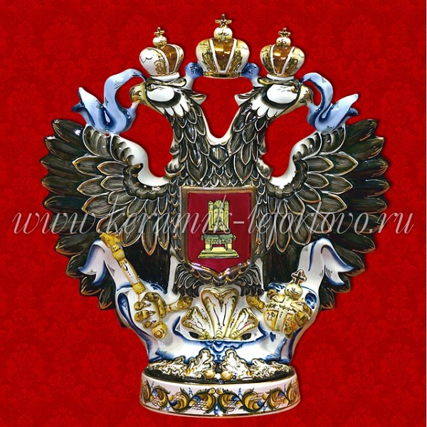 "Орёл "(цветной с золотом) под заказ (с гербом) 2 л ШФ-092С "Орёл "(цветной с золотом) под заказ (с гербом) 2 л ШФ-092С