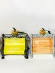 Елочная игрушка "Скамейка" (цветная с золотом), 0,05 л, ШФ-053С