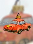 Елочная игрушка "Автомобиль" (цветная с золотом), 0,05 л, ШФ-053С