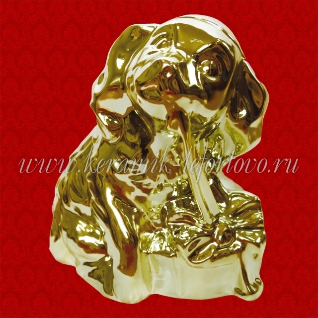 "Щенок" с подарком (металлик: под серебро, золото и др.) 0,5 л, ШФ-454С / ШФ-455С