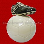"Мяч с бутсой" (цветной / цветной с золотом) 0,5 л, ШФ-480С / ШФ-481С