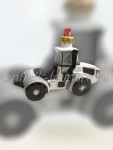 Елочная игрушка "Трактор" (цветная с золотом), 0,05 л, ШФ-053С
