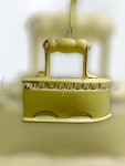 Елочная игрушка "Утюг" (цветная с золотом), 0,05 л, ШФ-053С