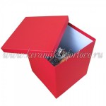 Подарочная коробка универсальная красная-1