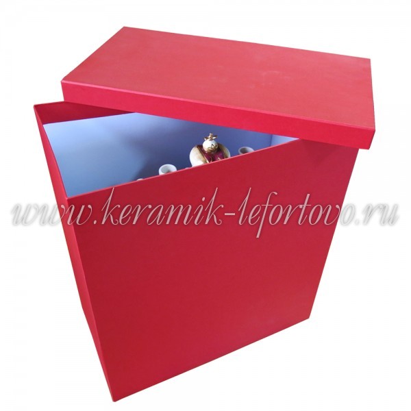 Подарочная коробка универсальная красная-2