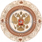 Блюдо резное малое на заказ С-170С