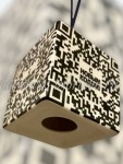 Елочная игрушка «Кубик с QR кодом» ШФ-053С