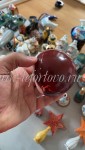 Елочная игрушка шарик "Фрукты" (цветной с золотом), ШФ-053С