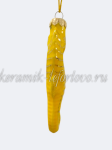Елочная игрушка "Морской конек" (цветная/глазурь с золотом), ШФ-053С
