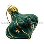 Елочная игрушка "Зефирка" (глазурьс золотом), ШФ-053С