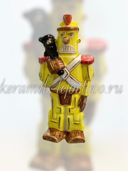 Елочная игрушка "Дуболом" (цветная с золотом), ШФ-053С