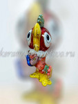 Елочная игрушка "Кеша" (цветная с золотом), ШФ-053С