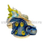 Елочная игрушка "Царь" (цветная с золотом), ШФ-053С