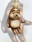 Елочная игрушка "Медвежонок в тумане" (цветная с золотом), ШФ-053С