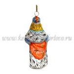 Елочная игрушка "Король" VIP (цветная с золотом), ШФ-053С