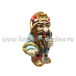 Елочная игрушка "Леший" (цветная с золотом),  ШФ-053С