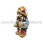 Елочная игрушка "Леший" (цветная с золотом),  ШФ-053С