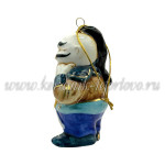 Елочная игрушка "Соловей-Разбойник" (цветная с золотом) ШФ-053С