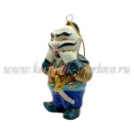 Елочная игрушка "Соловей-Разбойник" (цветная с золотом) ШФ-053С