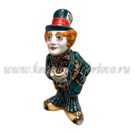 Елочная игрушка "Шляпник" VIP (цветная с золотом), ШФ-053С
