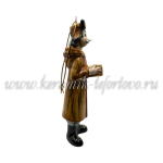 Елочная игрушка "Почтальон Печкин" (цветная с золотом), ШФ-053С