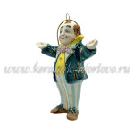 Елочная игрушка «Гудвин» (цветная с золотом) ШФ-053С