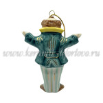 Елочная игрушка «Гудвин» (цветная с золотом) ШФ-053С