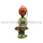 Елочная игрушка «Дядя Федор» (цветная с золотом) ШФ-053С