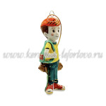 Елочная игрушка «Дядя Федор» (цветная с золотом) ШФ-053С