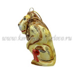 Елочная игрушка «Лев трусливый» (цветная с золотом), ШФ-053С