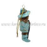 Елочная игрушка «Страшила мудрый» (цветная с золотом), ШФ-053С