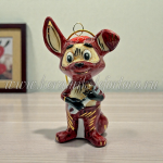 Елочная игрушка «Тама-Тама» (цветная с золотом), ШФ-053С