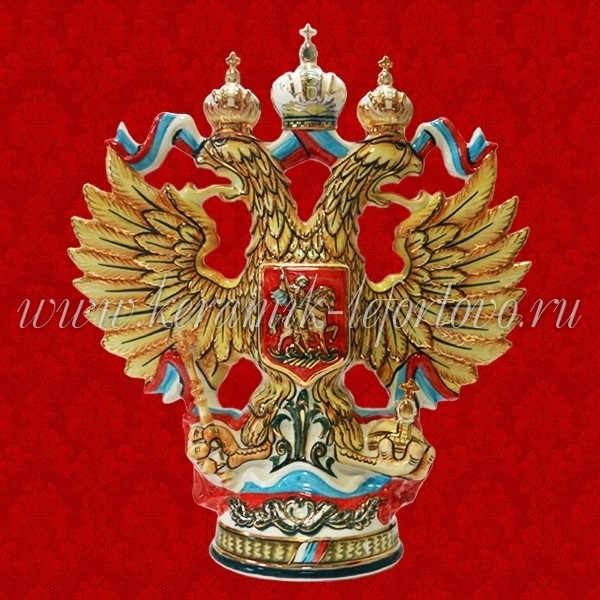 Штоф "Орел" (золотой), 1 л, ШФ-078C.