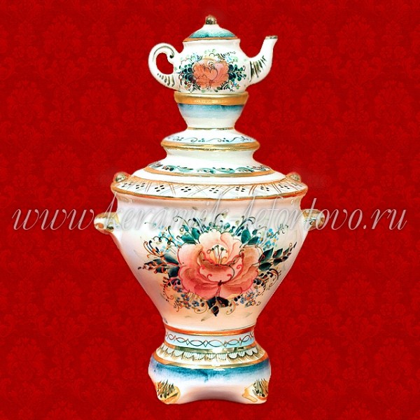 "Самовар" (цветной / цветной с золотом), 0,7 л, ШФ-074С / Шф-220С "Самовар" (цветной / цветной с золотом), 0,7 л, ШФ-074С / Шф-220С