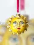 Елочная игрушка "Солнце" (цветная с золотом), 0,05 л, ШФ-053С