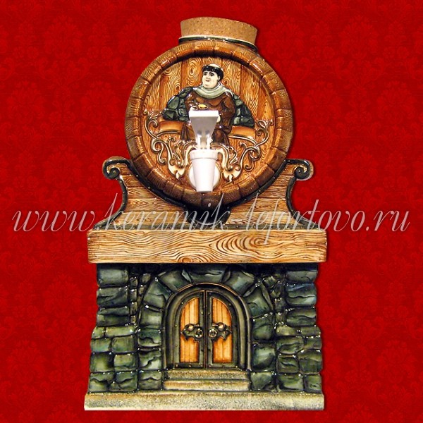 Бочка для пива + 2 стакана (цветной с золотом) 3,5 л ШФ-104С Бочка для пива + 2 стакана (цветной с золотом) 3,5 л ШФ-104С
